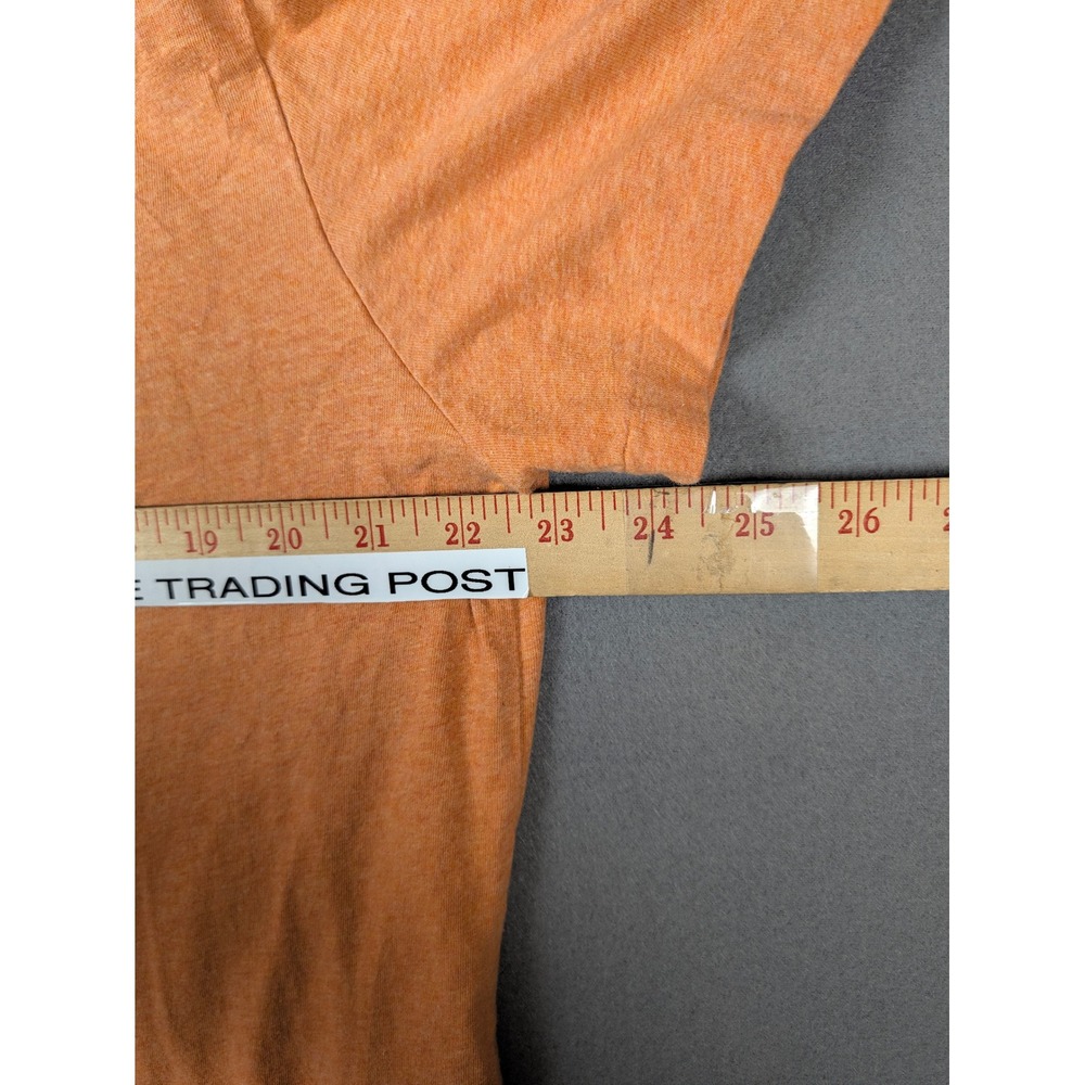 Polo Ralph Lauren Mens Large Peach Heather Short Sleeve Crewneck Pony T-Shirt - Picture 8 of 8